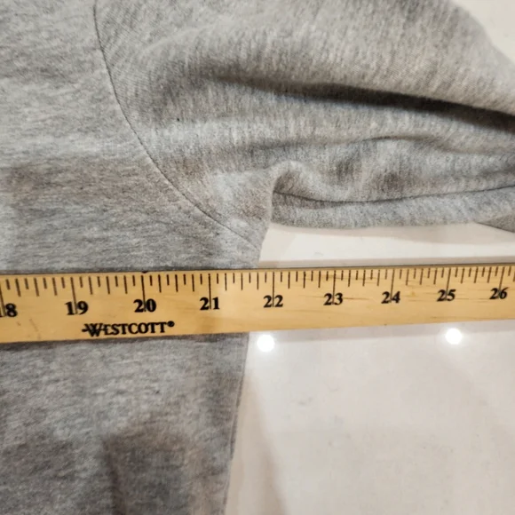 Vintage Helly Hansen Men’s Hoodie Gray Large Graphic Print 90s Y2K Street Wear - Picture 8 of 14